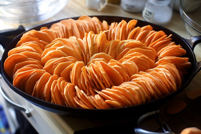 all arranged and pretty