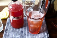 Strawberry Rhubarb Soda Syrup