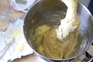 knead in butter