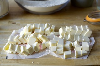 chop your cold butter