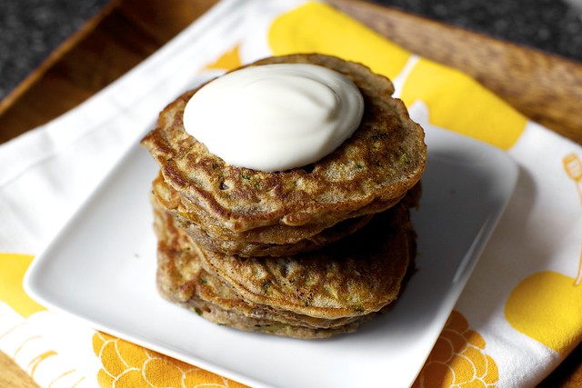 zucchini bread pancakes