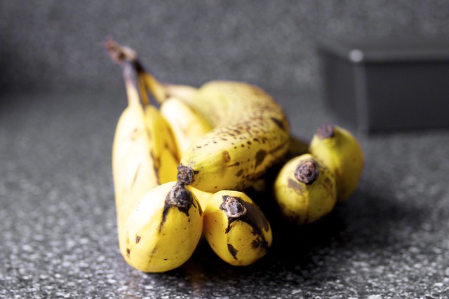 soft focus bananas so to revolt you less