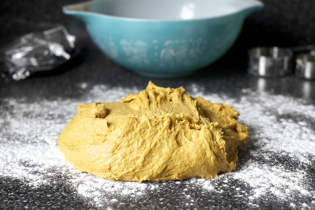 a very soft pumpkin roll dough