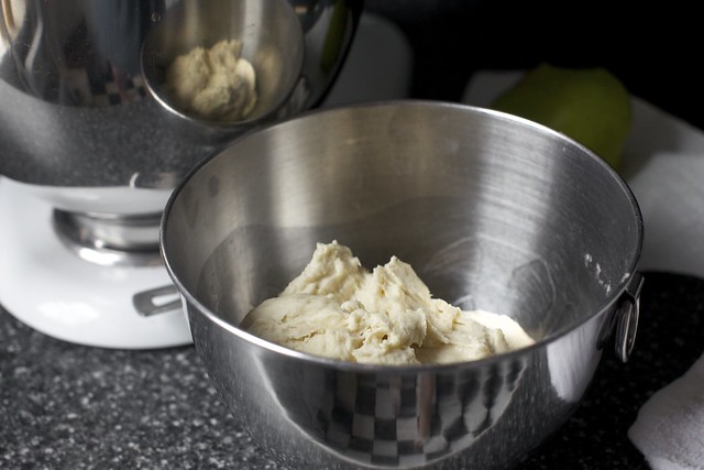 pizza dough, ready to rise