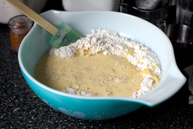 mixing the wet and dry