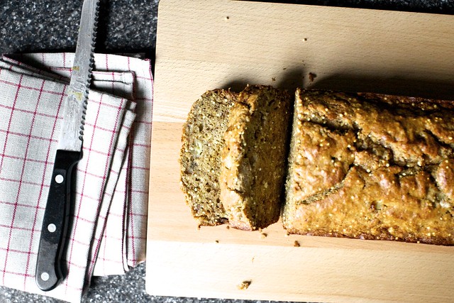 crackly banana bread