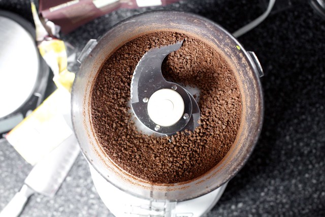 grinding instead of grating chocolate next time