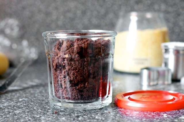 baked the crumbles, now we sprinkle them on everything (uh-oh)