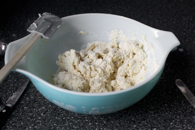 craggy dough, needs a knead or two