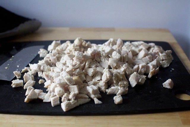 diced chicken breast