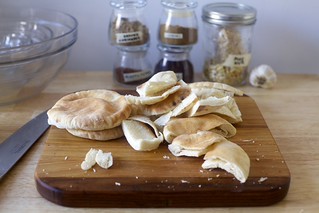 messy pitas for chips