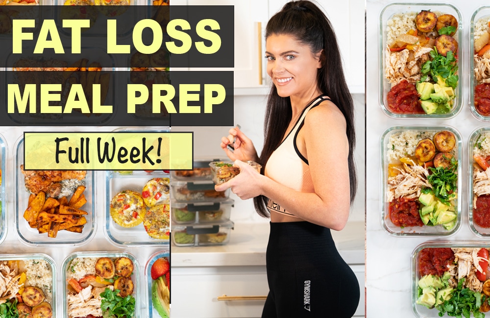 Fat Loss Meal Prep For A Full Work Week 5 Days Healthy Grain Free Recipes Feelin Fabulous With Kayla