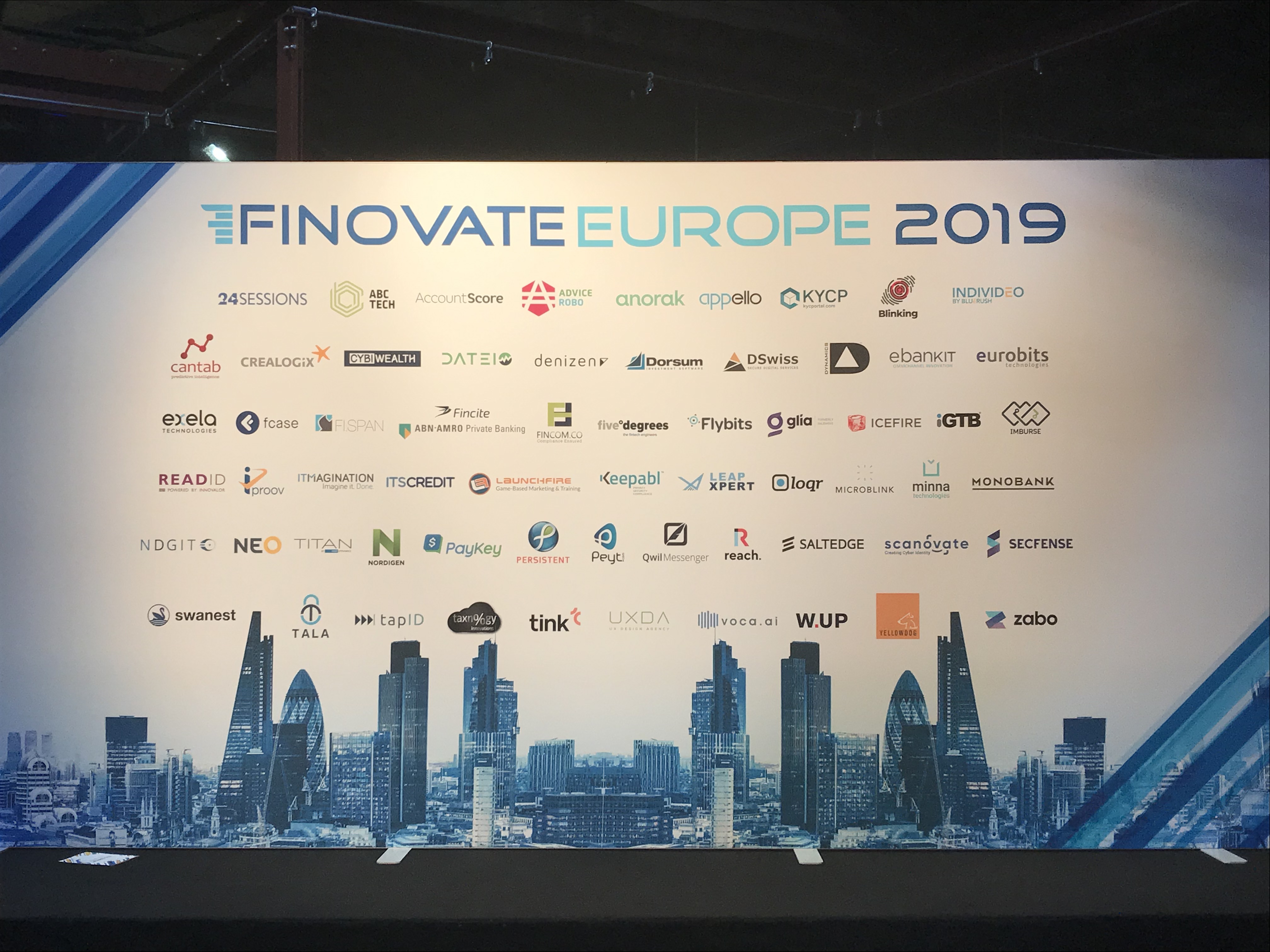 Welcome to Day Two of FinovateEurope