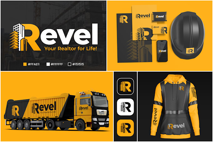 Do logo design and brand identity with brand style guide by Muneeb_desig9s | Fiverr