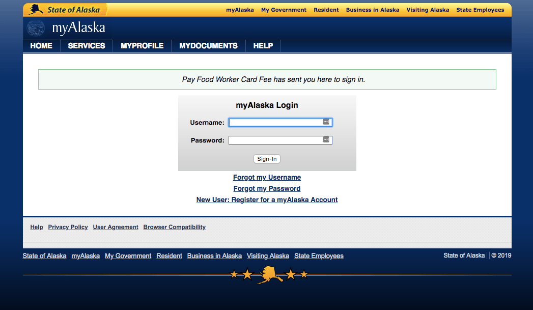 Alaska Food Handlers Card Requirements