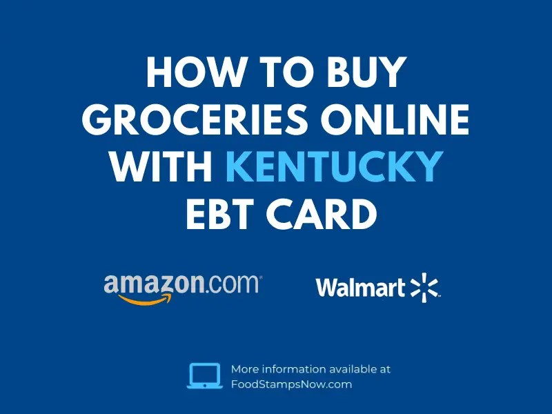 How To Apply For Food Stamps In Kentucky Online Food Stamps Now