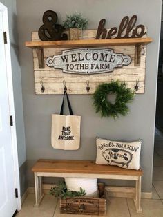 Amazing Farmhouse Entryway Ideas Foxcarr