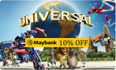 Maybank Cards Privileges at Universal Studios Singapore 2016