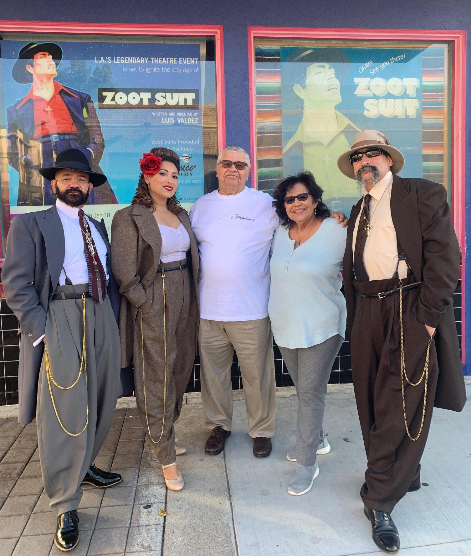 Estrella Family Fashions Zoot Suits At El Pachuco