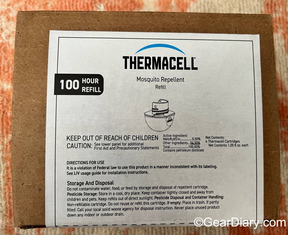 Thermacell Liv Smart Mosquito Repellent System Review Enjoy Your Yard This Summer Without Being Eaten Alive Geardiary