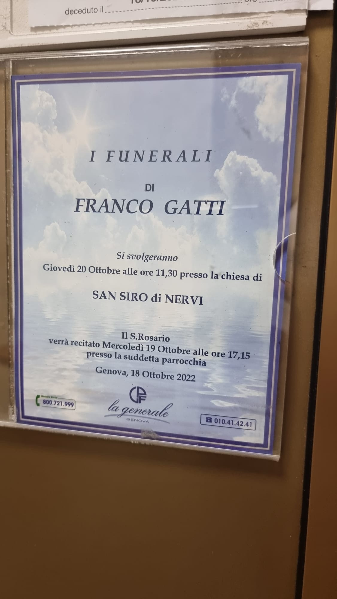 Muore Franco Gatti Membro Dei Ricchi E Poveri Aveva 80 Anni Genovaquotidiana