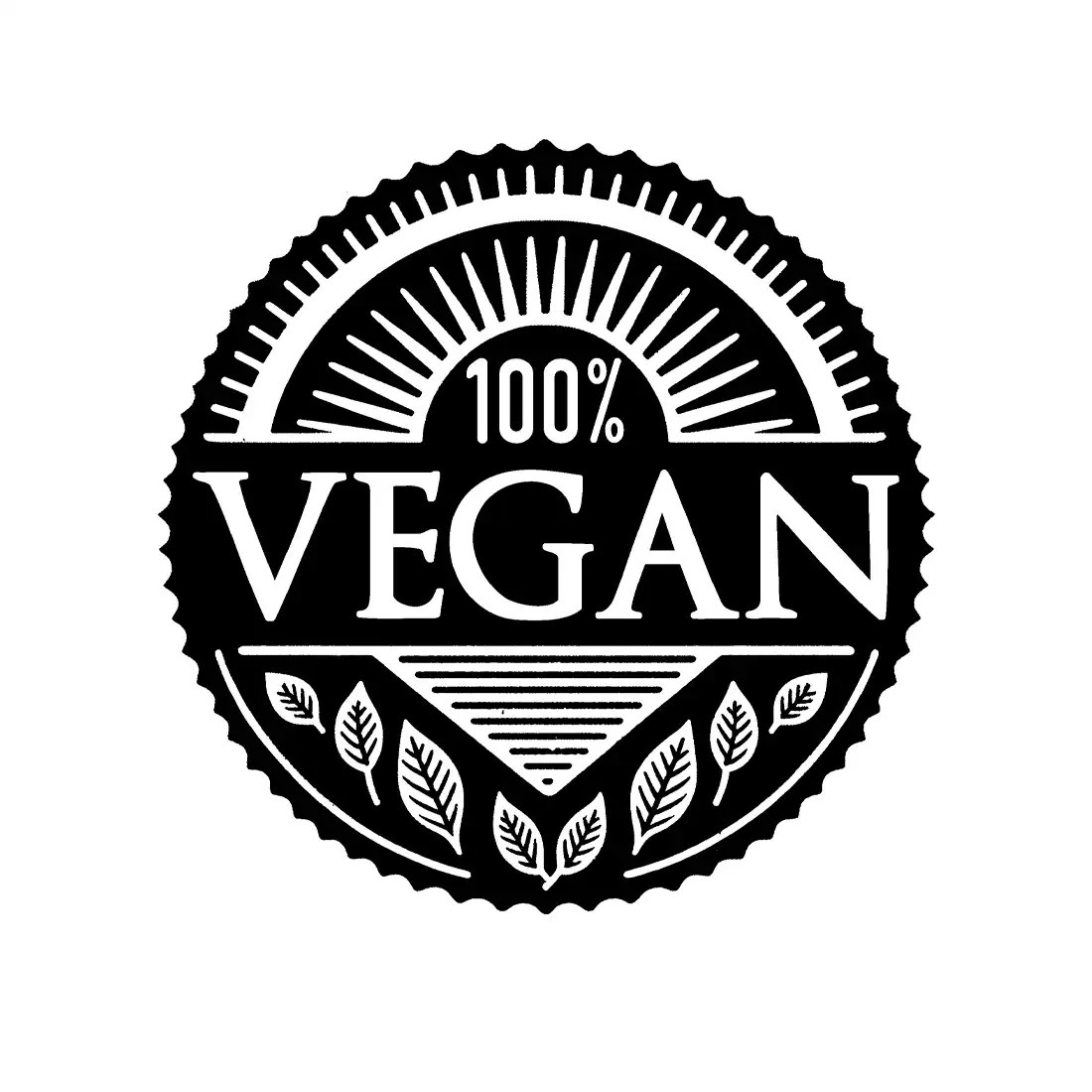 100Vegan Stamp