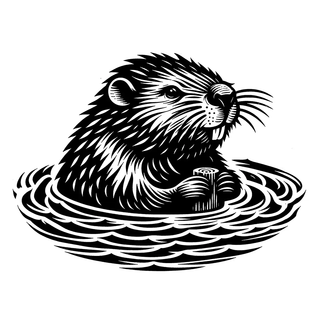 London Beaver stamp