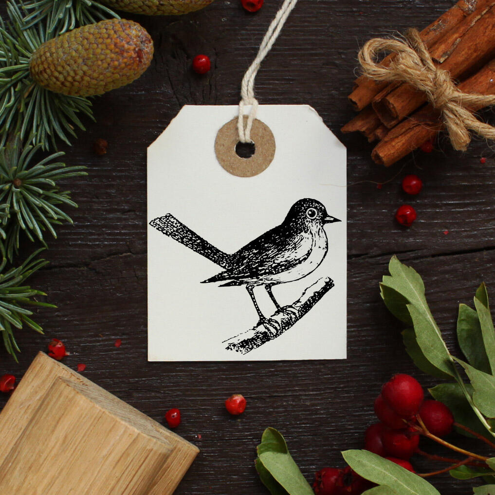 christmas rubber stamp