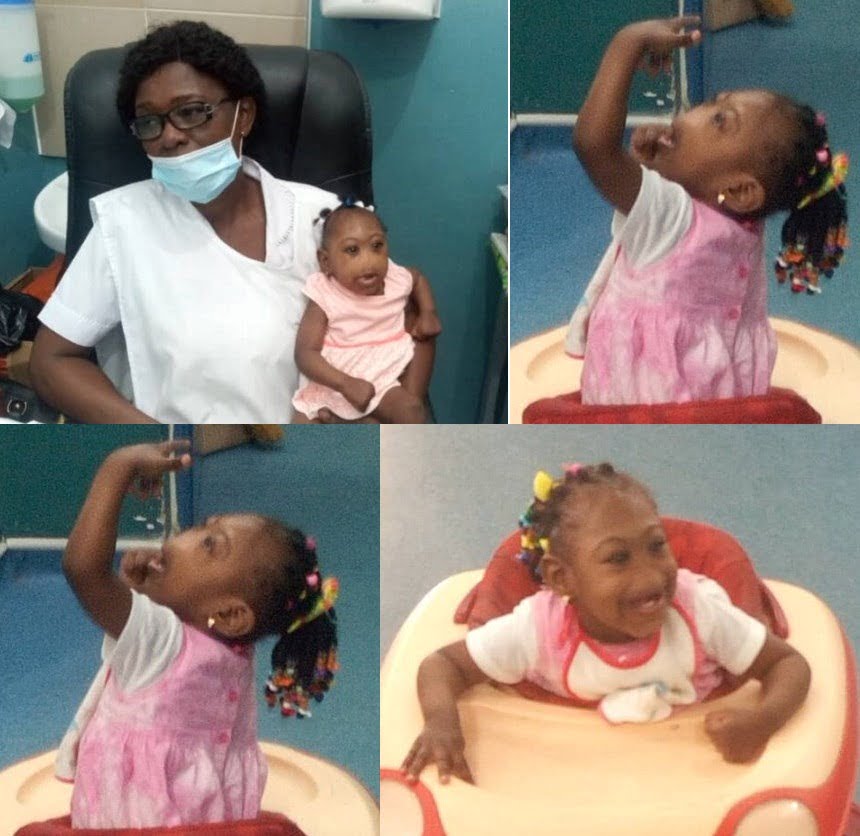 Baby Born Without Nose Gets Support From Bola Ray To Raise Funds