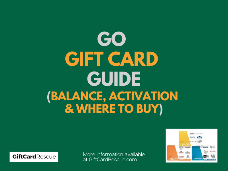 Go Gift Card Balance Activation And More Giftcardrescue Com