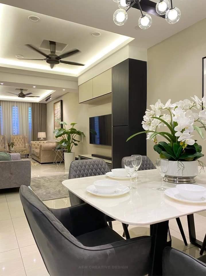 Idea dekorasi untuk ruang tamu jenis memanjang rumah teres setingkat 22. 6 Idea Deko Ruang Tamu Memanjang Giler Deco