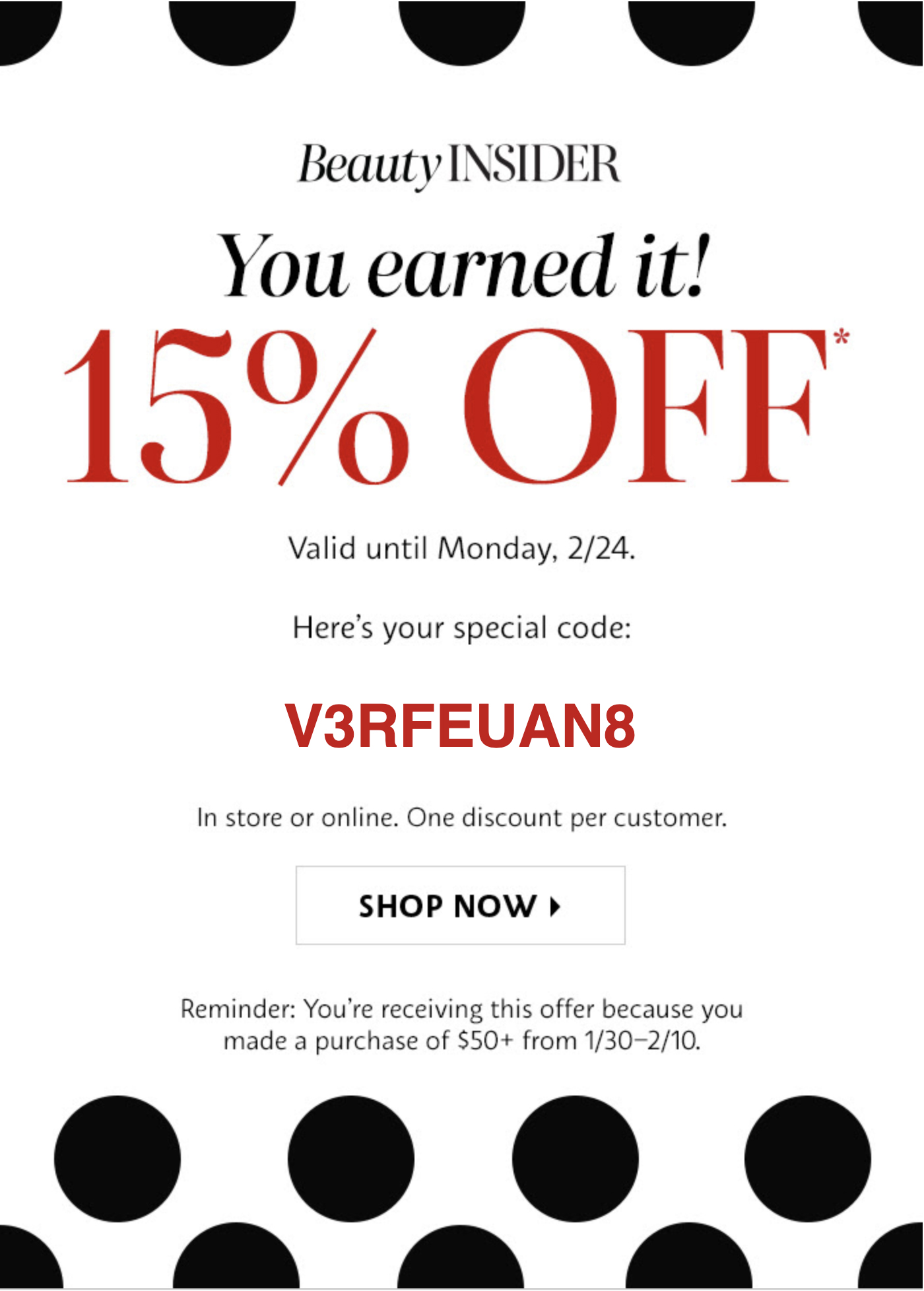 Sephora Canada 15 Off In Store Coupon Online Promo Code Is Now Working Canadian Beauty Deals Discounts February 20 24 2020