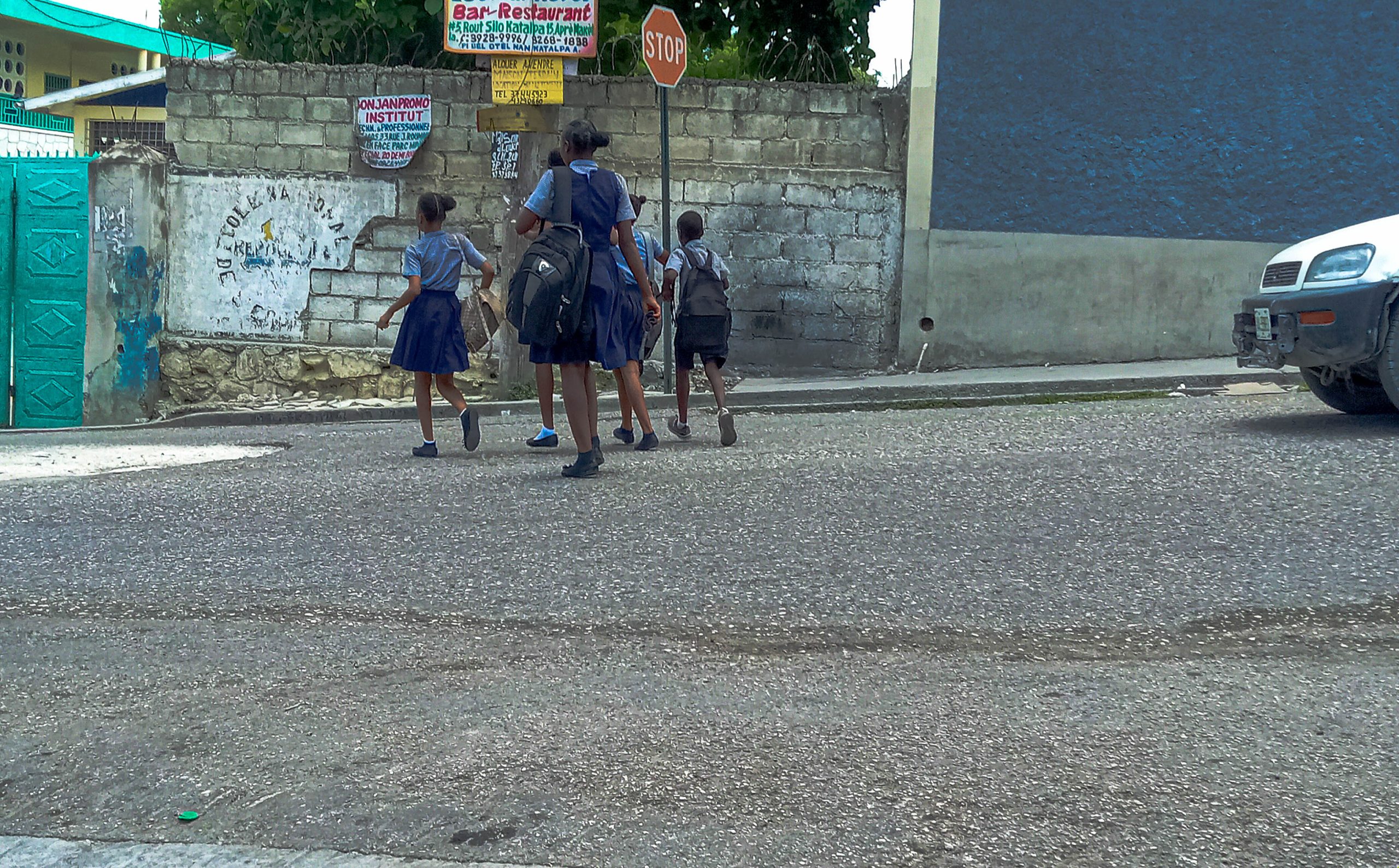 student, haitian student, port-au-prince