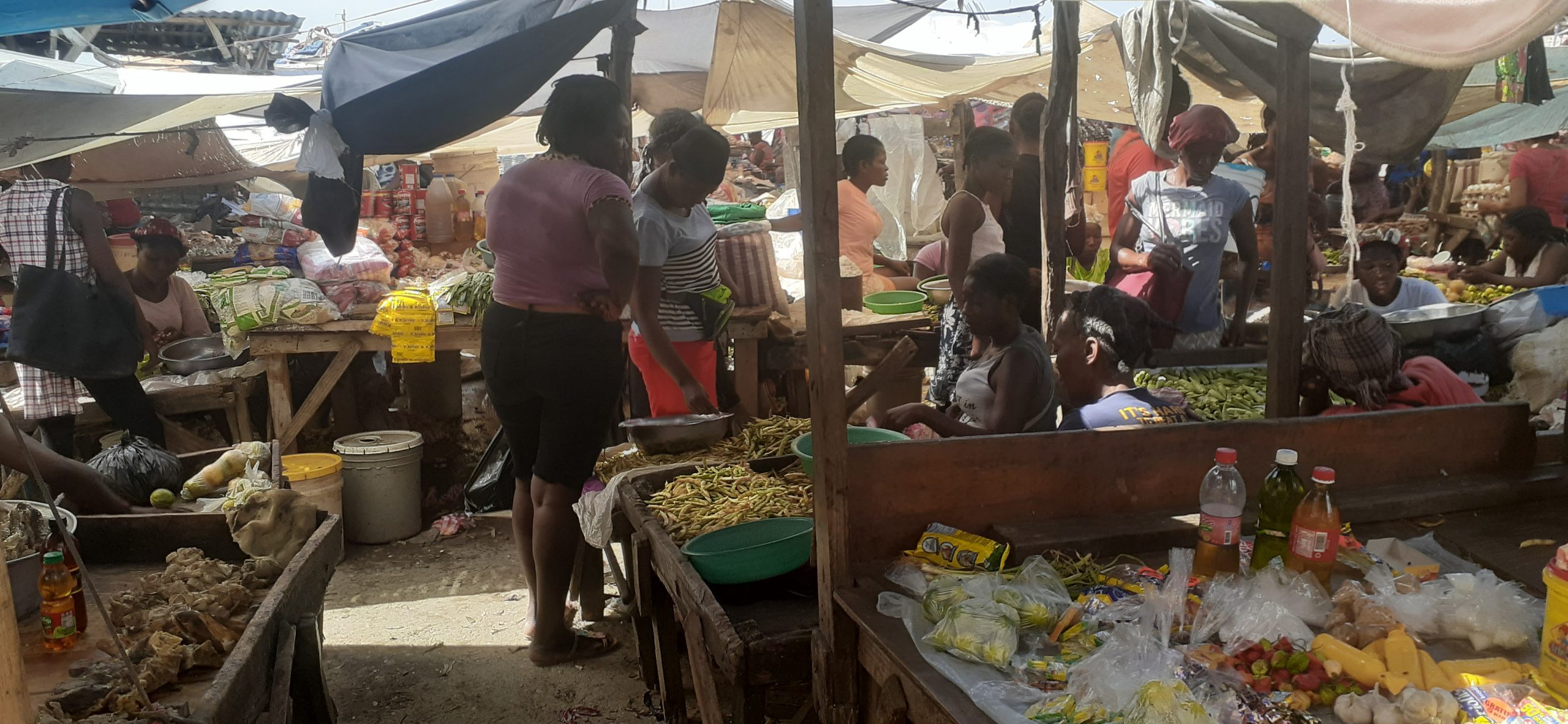 Outdoor markets in Haiti’s northwest may soon get public health-inspired facelifts