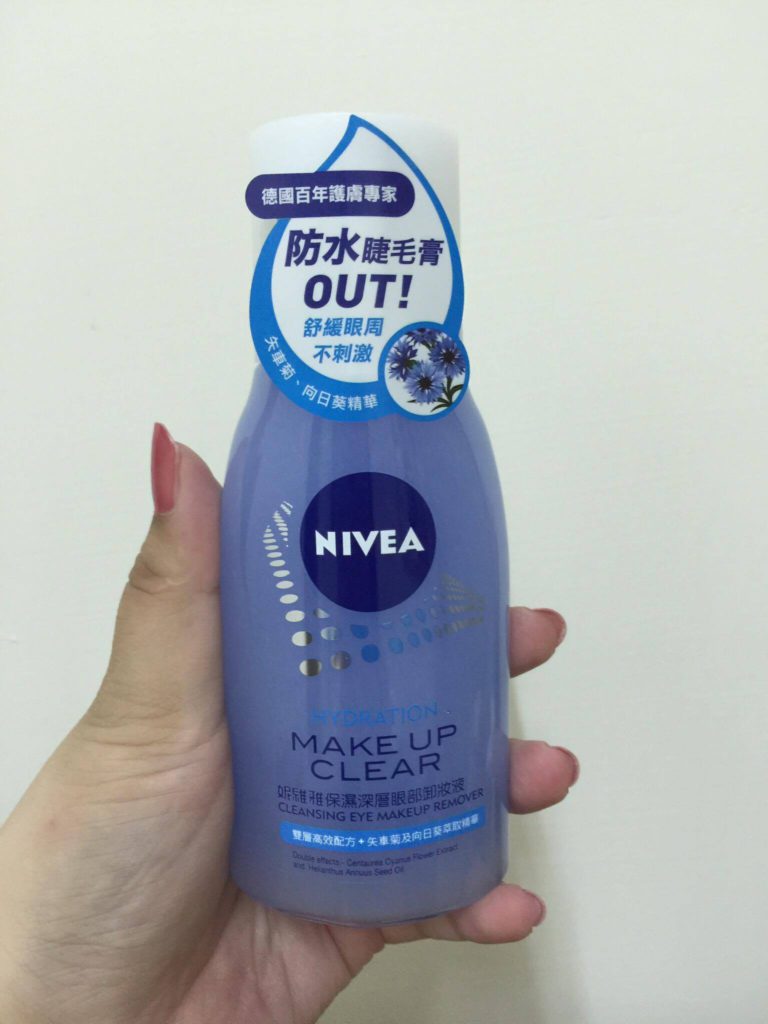 NIVEA妮維雅保濕深層眼部卸妝液 溫和不刺眼 濕敷再擦更乾淨！ 保養品分享 彩妝品分享 