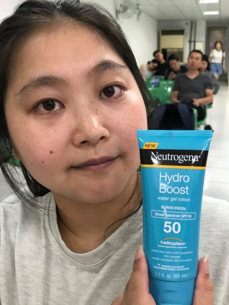 Neutrogena/露得清 水活保濕防曬乳 Helloplex 強效隔光科技，給我5倍防護力？Hydro Boost water gel lotion SPF50 保養品分享 健康養身 民生資訊分享 