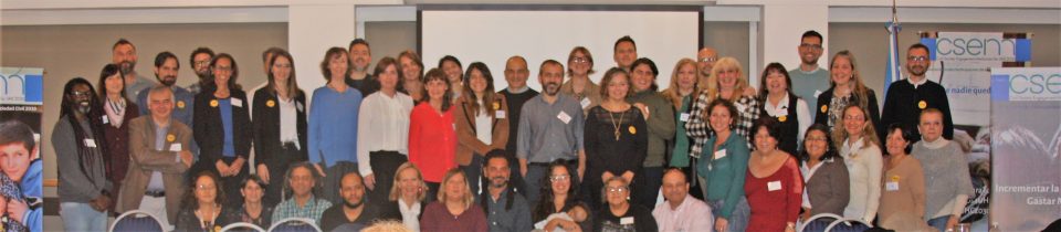 Representantes de la sociedad civil argentina en la 1er consulta nacional sobre Cobertura Universal de Salud