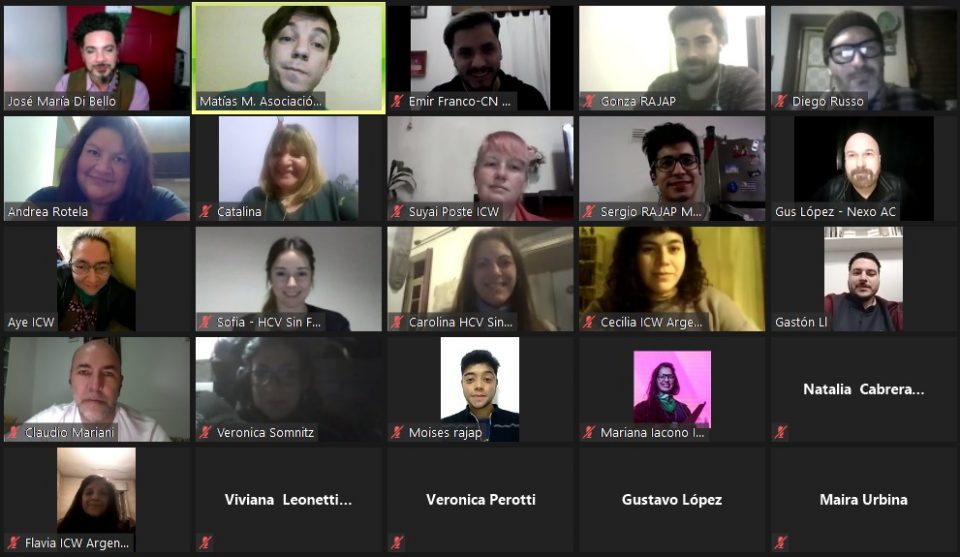 6ta reunión hacia una nueva ley de de VIH, Hepatitis virales, Tuberculosis e ITS con organizaciones de la sociedad civil de todo el país