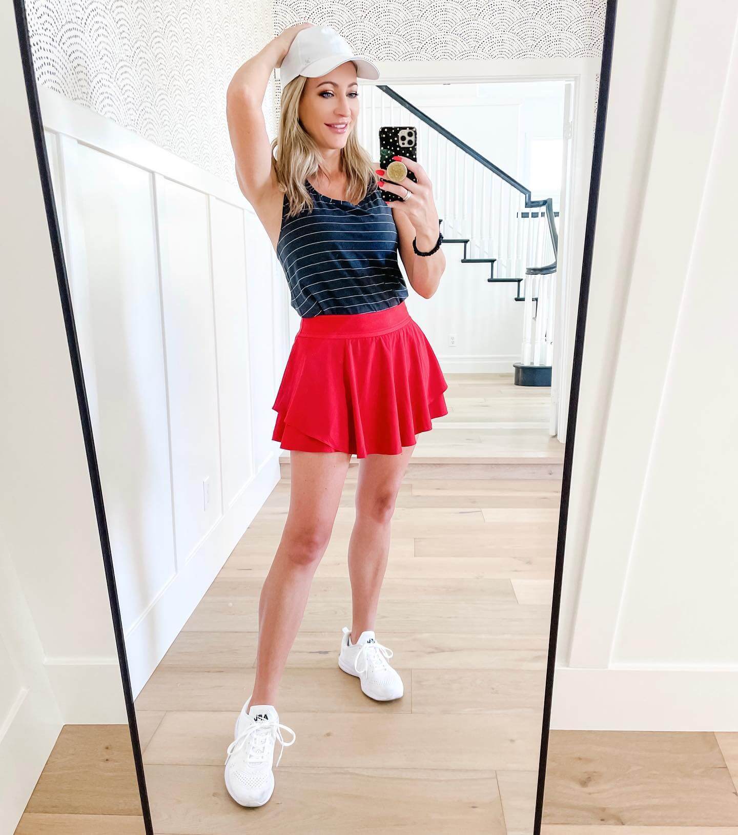 21 Aesthetic Tennis Skirt Outfit Ideas To Look Cute On The Courts This Season Hello Bombshell
