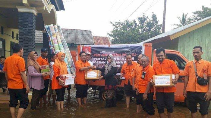  TASK Hidayatullah Salurkan Bantuan pada Korban Banjir Bolmut