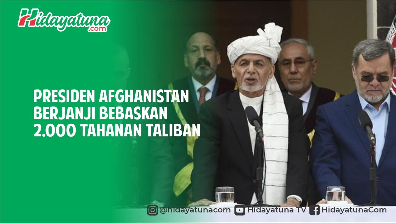  Presiden Afghanistan Berjanji Bebaskan 2.000 Tahanan Taliban