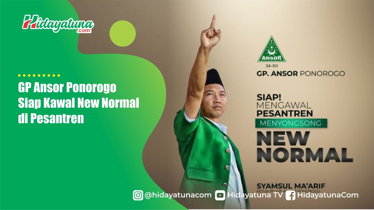  GP Ansor Ponorogo Siap Kawal New Normal di Pesantren