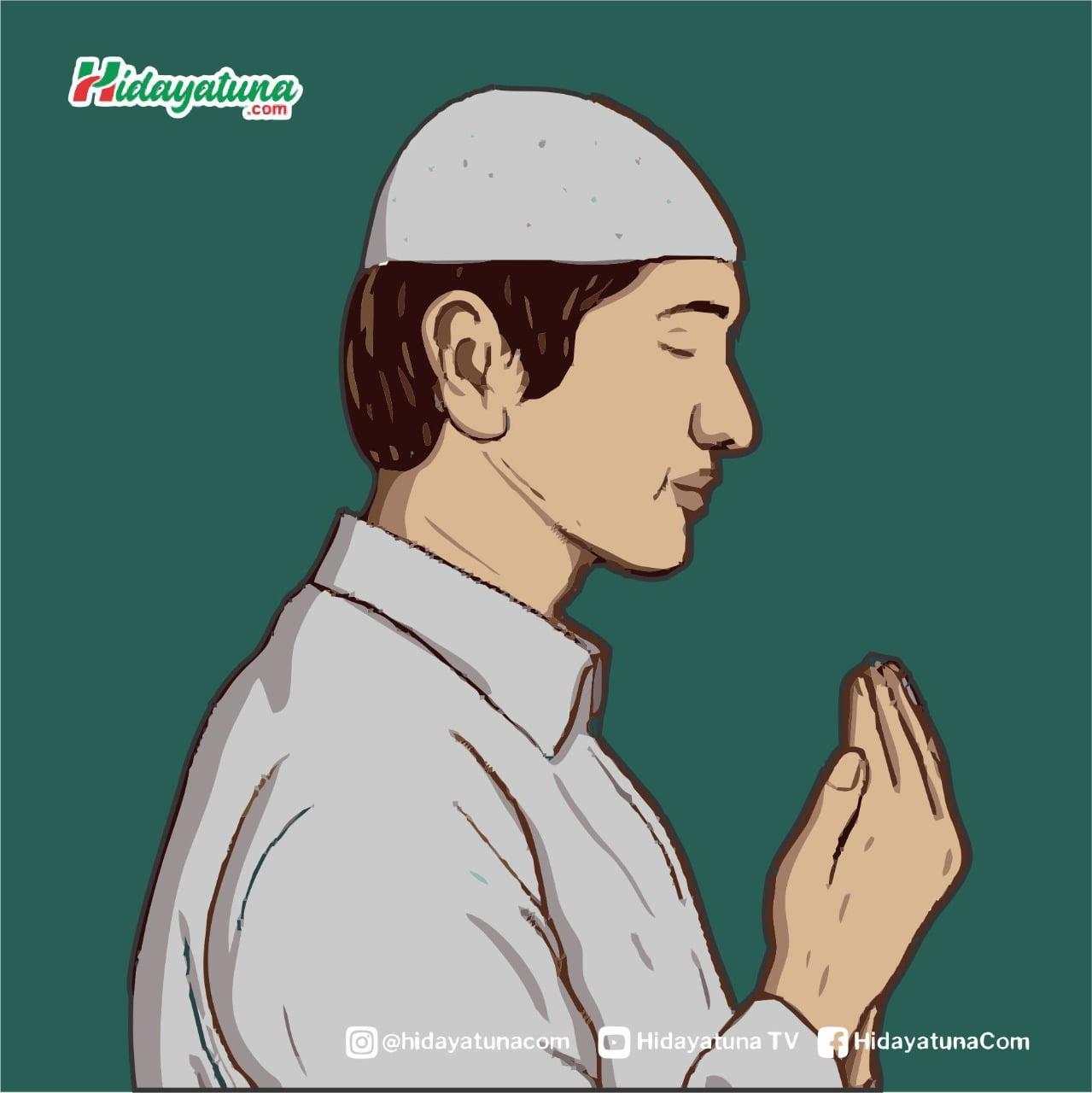 Doa dengan Perantara  (Ilustrasi/Hidayatuna)