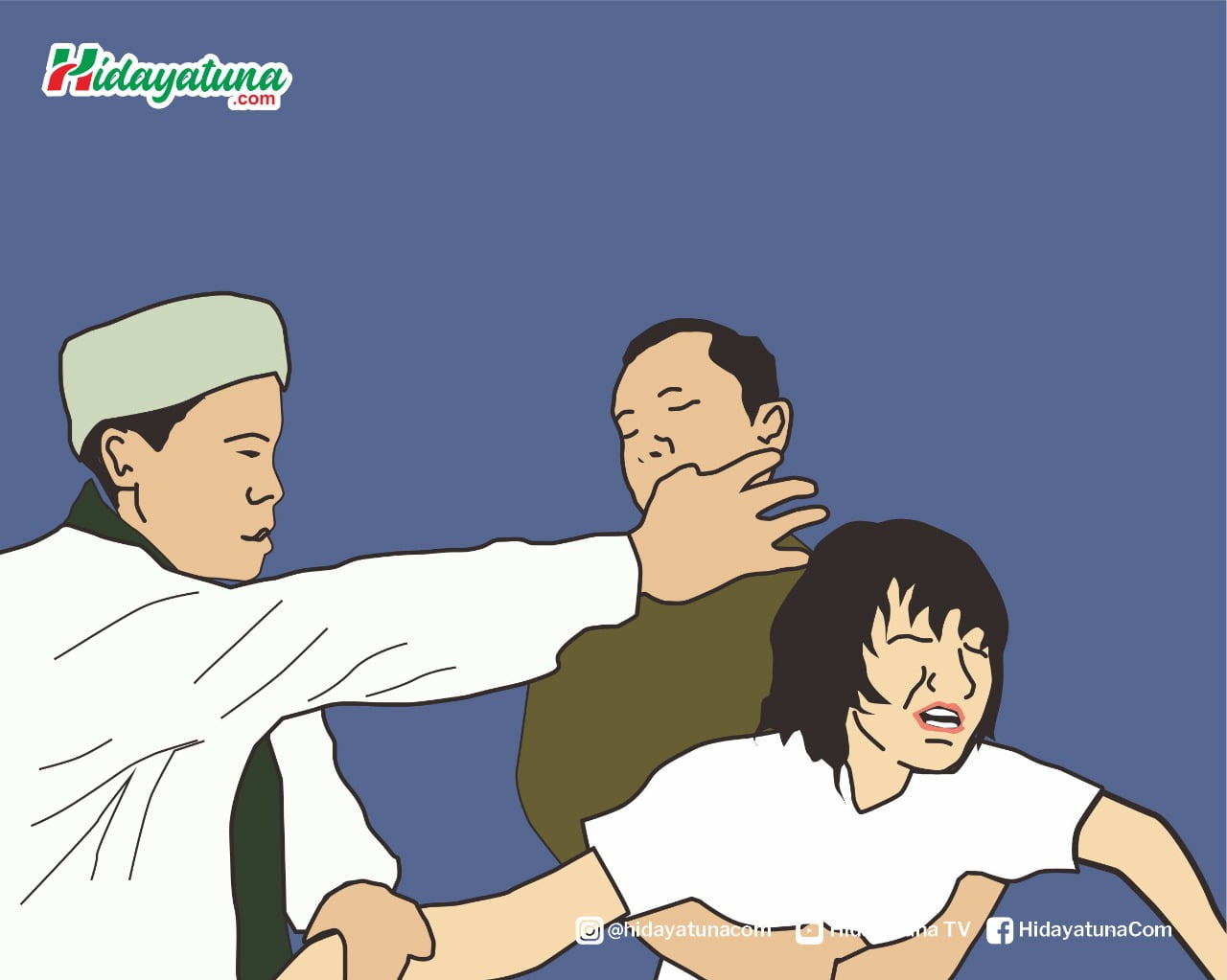 Doa dan amalan Sulaiman untuk orang kesurupan (Ilustrasi/Hidayatuna)