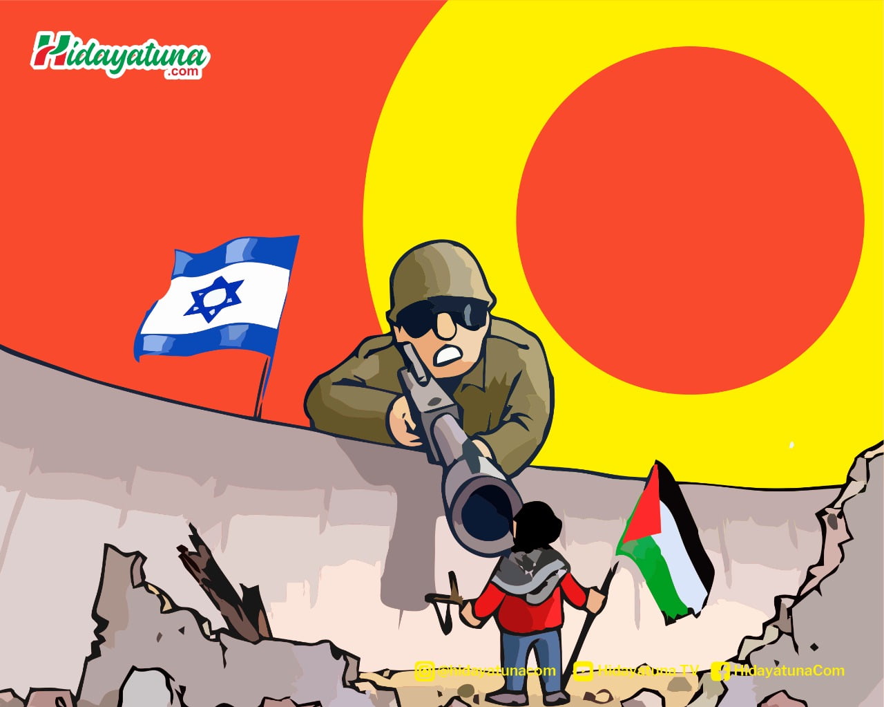 Pasukan Zionis Israel culik 20 warga Palestina (Ilustrasi/Hidayatuna)
