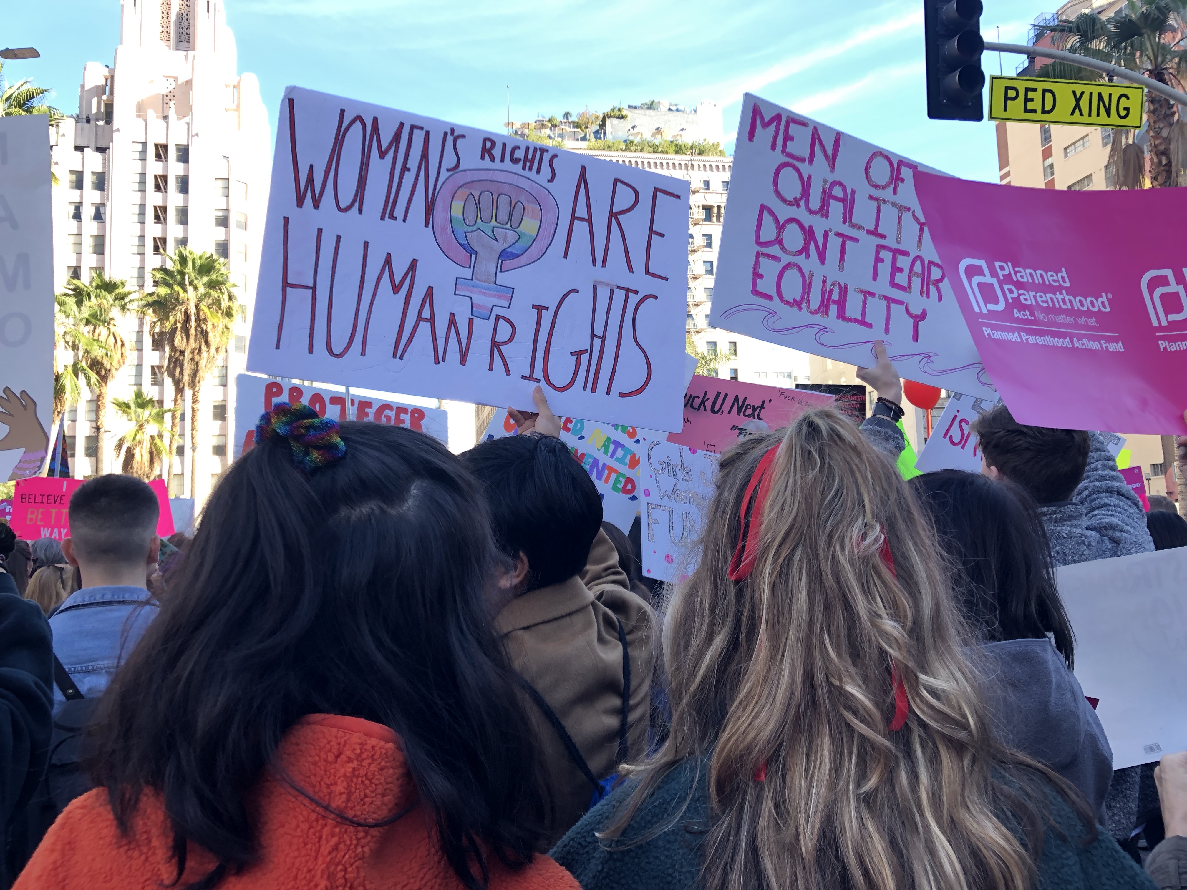 Los Angeles Women’s March: ‘Truth to Power’