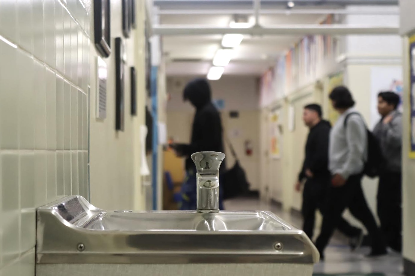 Six DPMHS water fountains shut off due to high lead levels