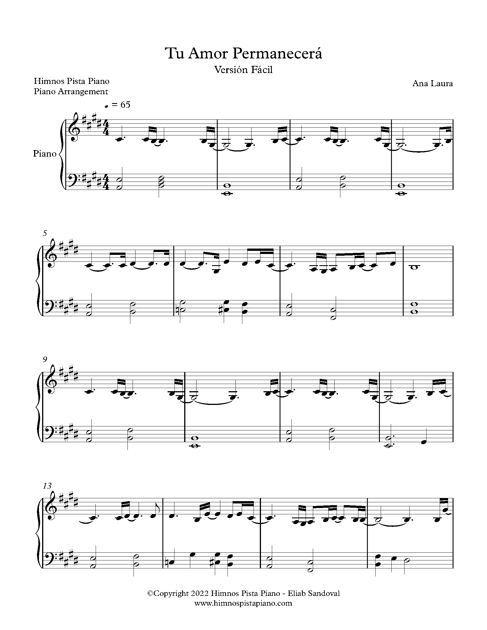 El Gran Yo Soy Julissa Partitura Himnos Pista Piano