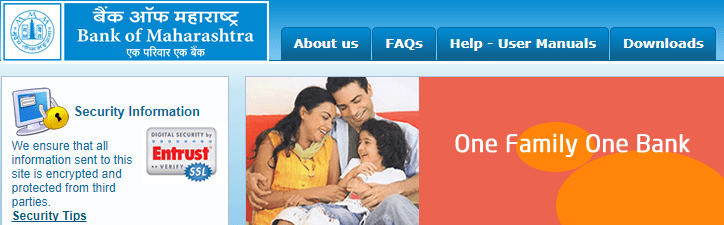 BankOf Maharashtra Internet Banking Registration Process