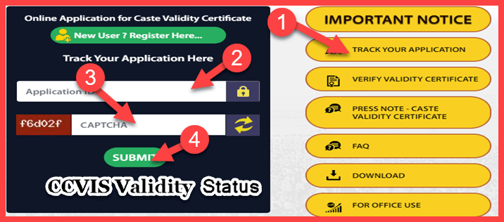 Bharati SC,NT,OBC,SBC Caste Validity Certificate Online Application Kaise Kare Caste Validity Certificate Status Online Check Kaise Kare